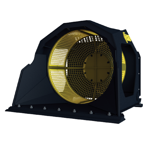 GODET TAMISEUR pour rétrocaveuse